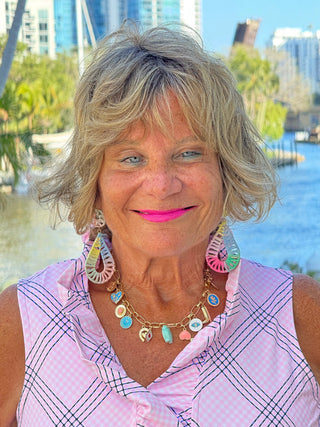 LULU B PINK CHIC SLEEVELESS RUFFLE TOP LULU-B