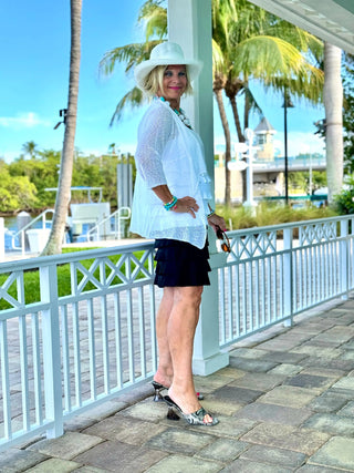 BLACK CHA CHA SKORT LULU-B