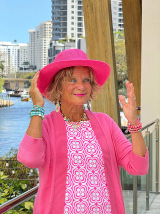 LULU B TROPIC PETALS MIDI SHIFT MAXI DRESS LULU-B