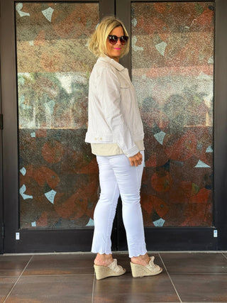 KEY WEST STONE SEERSUCKER JACKET LULU-B