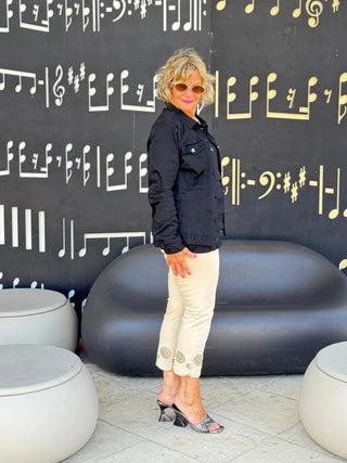 Ethyl Eyelet Elegance Jacket - Eastlake ETHYL JEANS