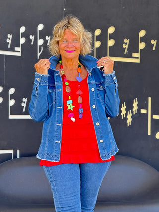 Ethyl Scalloped Edge Jean - Bridgewater ETHYL JEANS