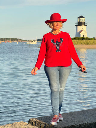 RED LOBSTER SWEATER LULU-B