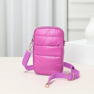 PINK PUFFER CROSSBODY BAG Art Collections