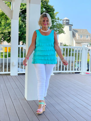 SEAFOAM CHA CHA TANK LULU-B