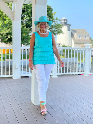 SEAFOAM CHA CHA TANK LULU-B