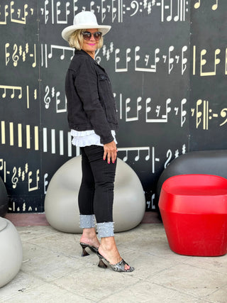 LULU-B BLACK PEARL JEANS - Cathys Place