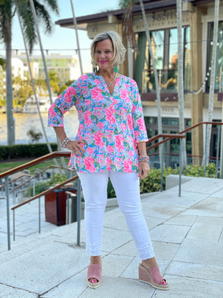 GOLFING IN STYLE TUNIC TOP LULU-B