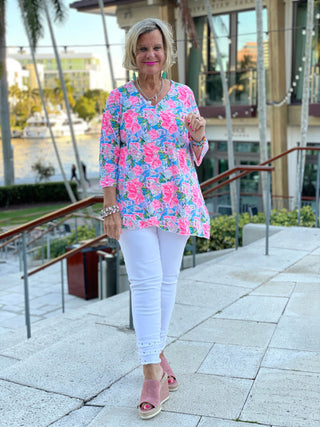 GOLFING IN STYLE AYMMETRIC TOP LULU-B