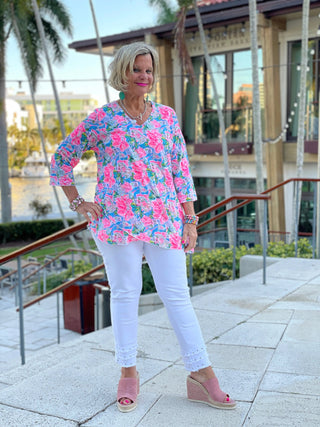 GOLFING IN STYLE AYMMETRIC TOP LULU-B