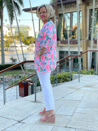 GOLFING IN STYLE AYMMETRIC TOP LULU-B