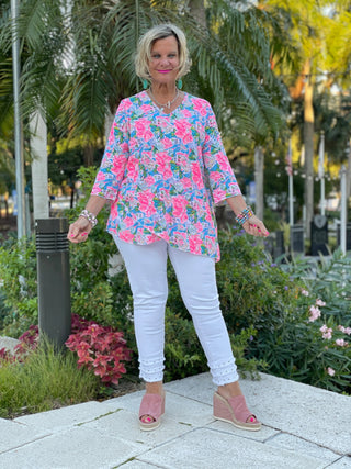 GOLFING IN STYLE AYMMETRIC TOP LULU-B