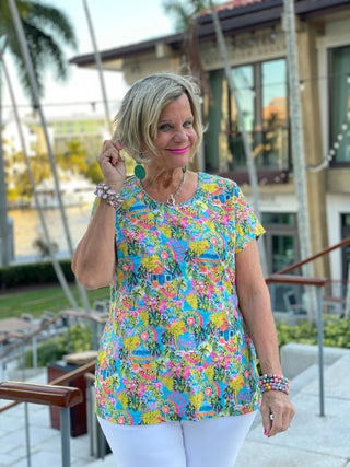 ISLAND GETAWAY SHORT SLEEVE LULU-B