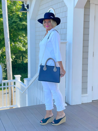 WHITE TUNIC LULU-B
