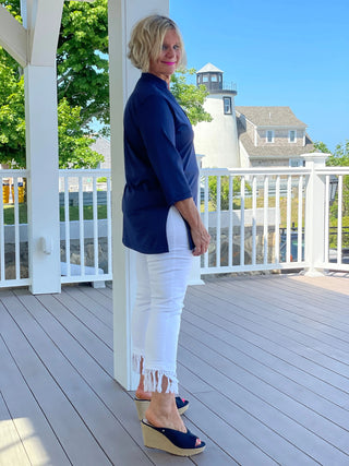 NAVY TUNIC LULU-B