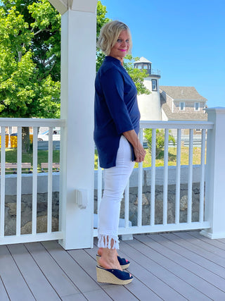 NAVY TUNIC LULU-B