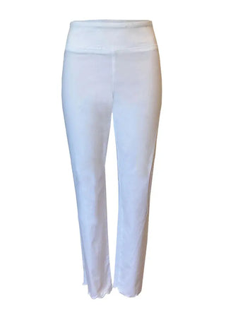 ETHYL WHITE SCALLOP JEANS ETHYL JEANS