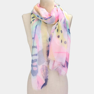 FANCY PRINT FALL SCARF Art Collections