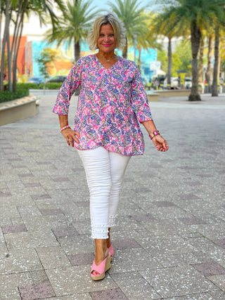 SEAHORSE ASYMMETRIC TOP LULU-B