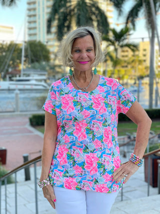 GOLFING IN STYLE SHORT SLEEVE LULU-B