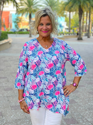 JELLYFISH ASYMMETRIC TOP LULU-B