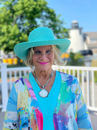 LULU-B SEAFOAM HAT LULU-B