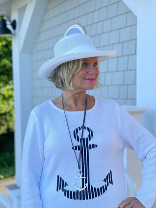 LULU-B WHITE HAT LULU-B