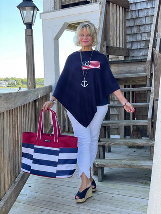 AMERICANA SAIL TOTE 5 STYLES BEACH STYLE