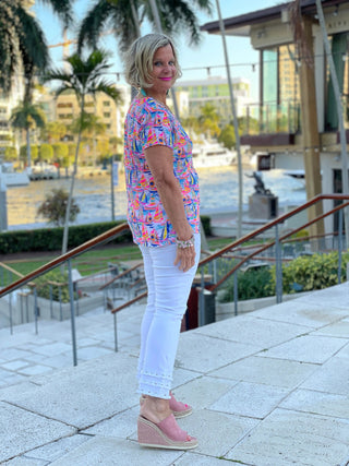 SAIL AWAY SHORT SLEEVE LULU-B