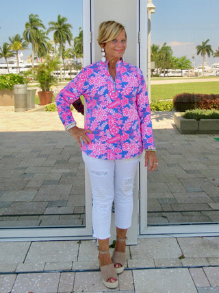 TAYLOR ZIPPER TOP - Cathys Place