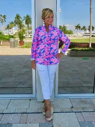 TAYLOR ZIPPER TOP - Cathys Place