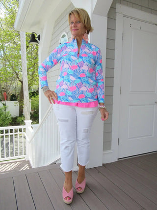 JELLYFISH ZIPPER TOP - Cathys Place