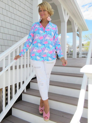 JELLYFISH ZIPPER TOP - Cathys Place