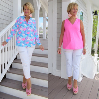 JELLYFISH ZIPPER TOP - Cathys Place