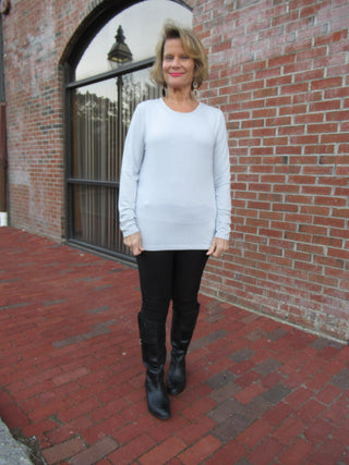 BASE LAYER SILVER TOP - Cathys Place
