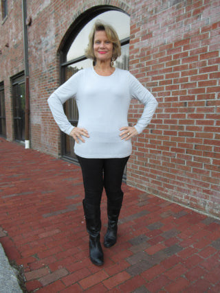 BASE LAYER SILVER TOP - Cathys Place
