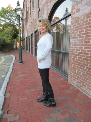 BASE LAYER SILVER TOP - Cathys Place