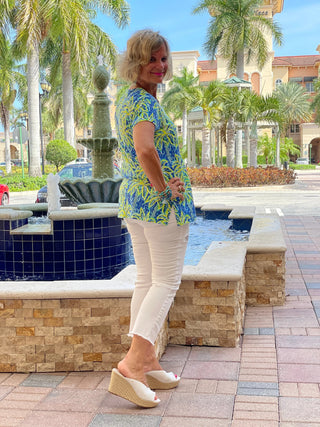 UNDER THE PALM TREE SHORT SLEEVE - Cathys Place
