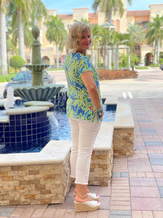 UNDER THE PALM TREE SHORT SLEEVE - Cathys Place