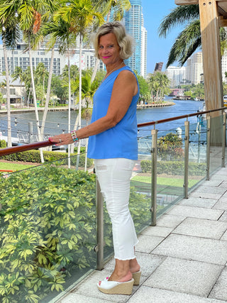 TAILORED PERRI V-NECK - Cathys Place