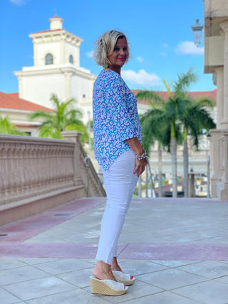 AQUA REEF ASYMMETRIC TOP - Cathys Place