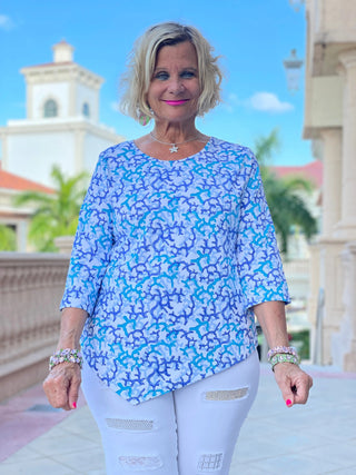 AQUA REEF ASYMMETRIC TOP - Cathys Place