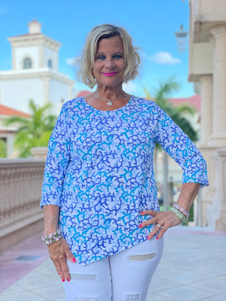 AQUA REEF ASYMMETRIC TOP - Cathys Place