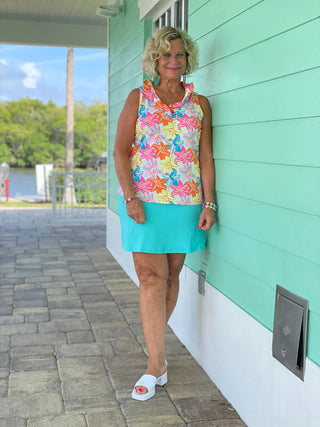 SEAFOAM  SKORT - Cathys Place