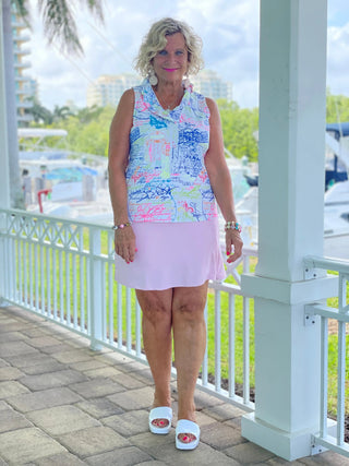 FROSTED PINK SKORT - Cathys Place