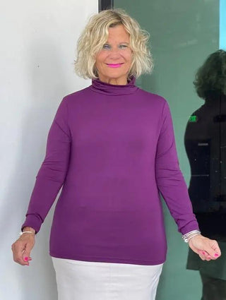 BASE LAYER TURTLE NECK BLACK 11 COLORS - Cathys Place