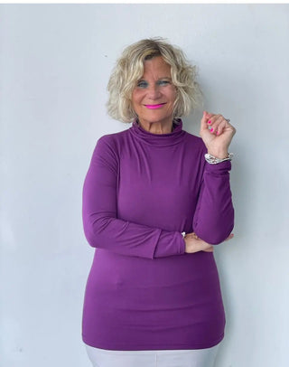 BASE LAYER TURTLE NECK BLACK 11 COLORS - Cathys Place