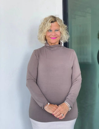 BASE LAYER TURTLE NECK BLACK 11 COLORS - Cathys Place