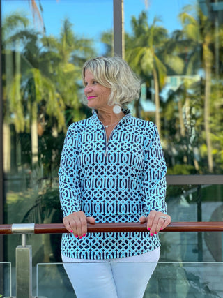 SERENA BLUE ZIPPER - Cathys Place