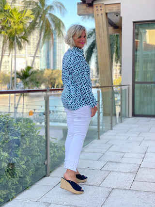 SERENA BLUE ZIPPER - Cathys Place